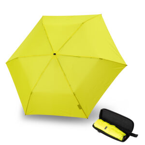 Зонт Knirps механический X4U в кейсе NEON YELLOW