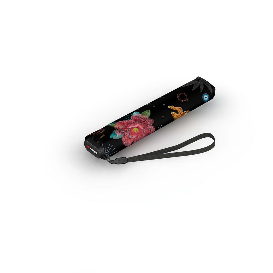 Зонт Knirps механический US.050 Ultra Light Slim Manual GUARDIAN BLACK 95 0050 8875 — изображение 3