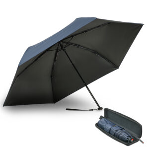 Зонт Knirps механический X4U в EVA кейсе NAVY WITH BLACK COATING